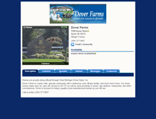 Tablet Screenshot of doverfarms.net